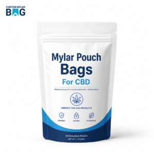 Mylar Pouch Bags For CBD