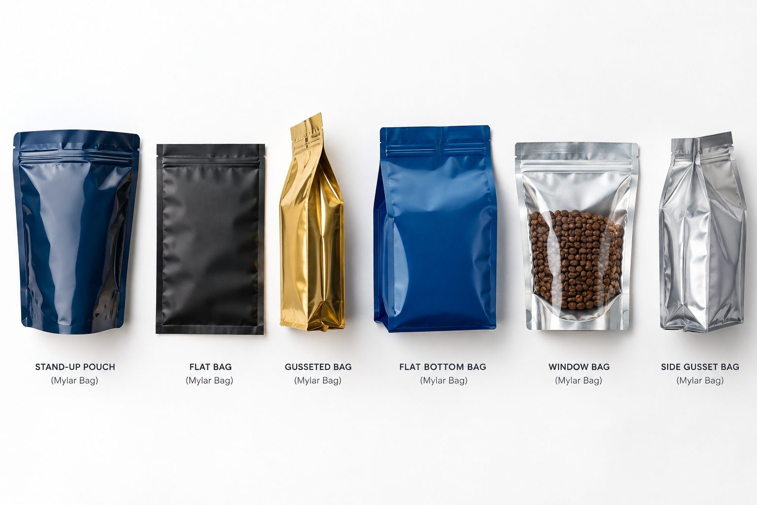 Types of Mylar Bags